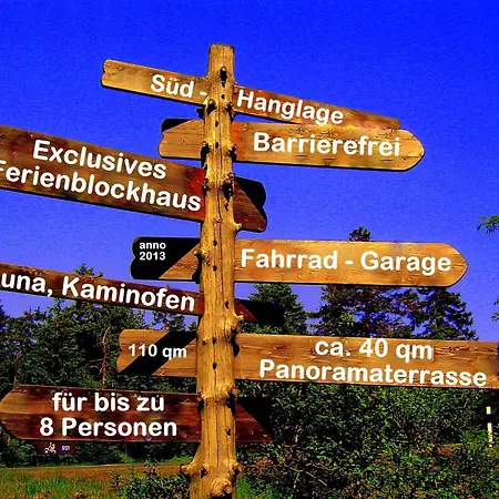 Holiday home Hahnenklee Mit Sauna Und Kamin, Harz - Blockhaus Goslar