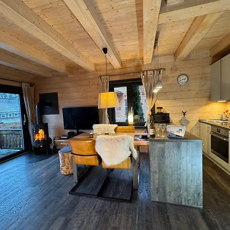 Harz-blockhaus, 4 Und 5 Sterne, Sauna - Und Kamin - Kh Feriehus