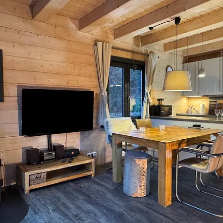 Harz-blockhaus, 4 Und 5 Sterne, Sauna - Und Kamin - Hütte Ferienhaus Goslar