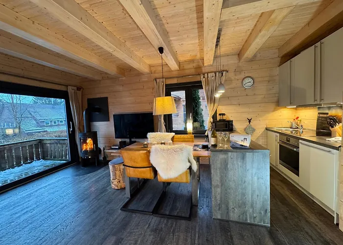 Harz-blockhaus, 4 Und 5 Sterne, Sauna - Und Kamin - Kh Hébergement de vacances