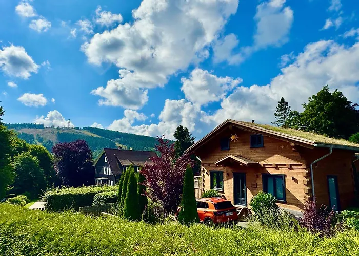 Harz-blockhaus, 4 Und 5 Sterne, Sauna - Und Kamin - Kh Hébergement de vacances